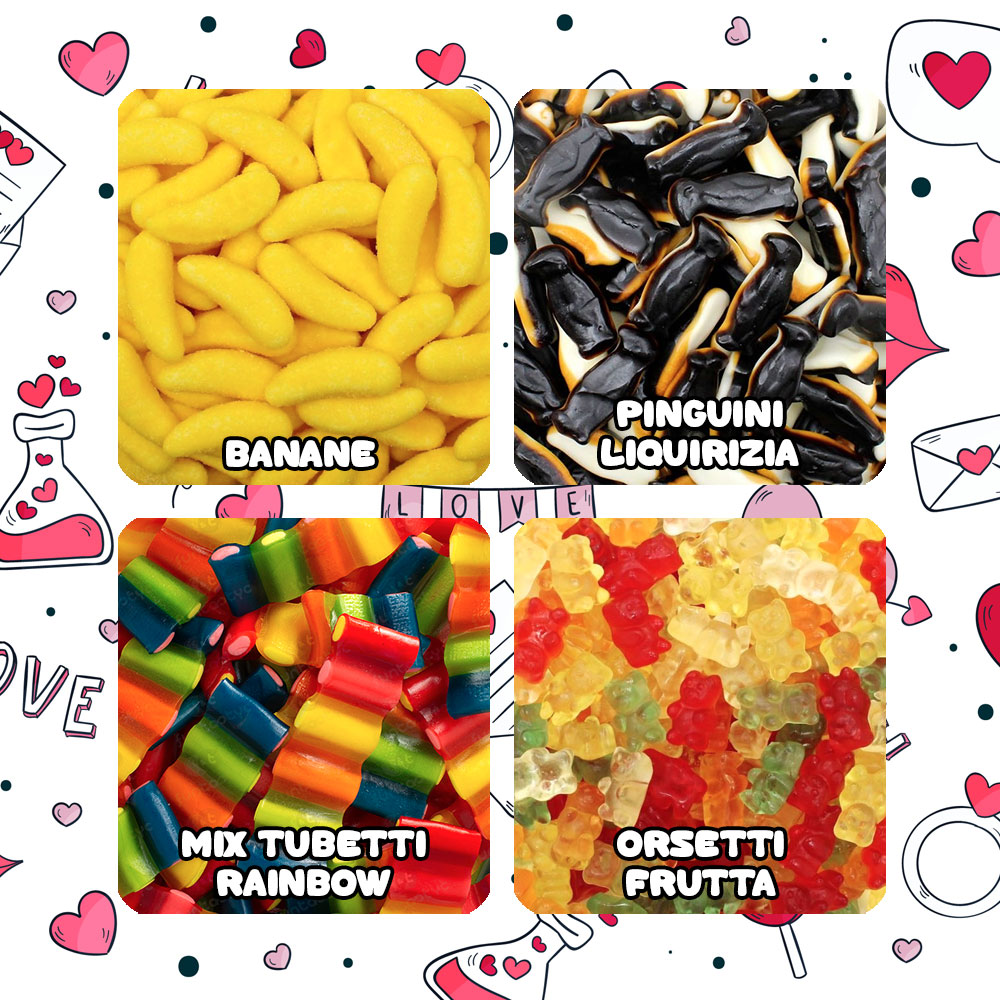 Mix Caramelle Gommose, Candylovers